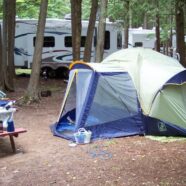 A great day for tenting